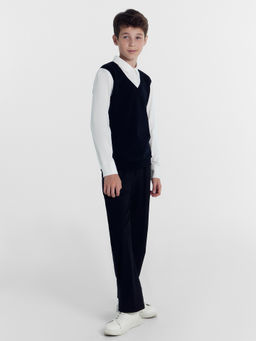 Джемпер для мальчиков в черном цвете - Mark formelle фото 2