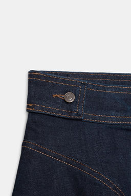 FALDA CORTA DENIM ZW COLLECTION / Azul - Zara фото 10