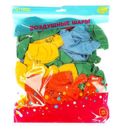 Воздушные шары латексные 12" «Весёлого Дня Рождения», 100 шт.