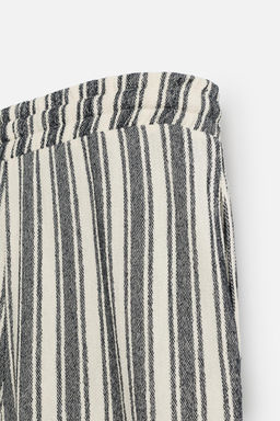 STRIPED JACQUARD TROUSERS - Zara фото 10