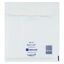 Крафт-конверт с воздушно-пузырьковой плёнкой Mail Lite, 18х16 см, White