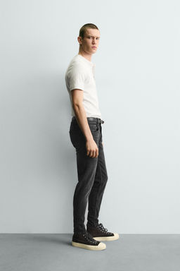 JEANS SKINNY FIT / Negro - Zara фото 4