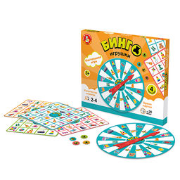 Игра настольная Бинго.Игрушки