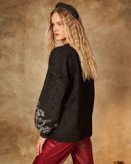 Свитшот из футера варёнка с принтом Сказка SFS001 - Sahar art lab фото 3