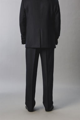 100% WOOL ORIGINS SUIT TROUSERS - Zara фото 11