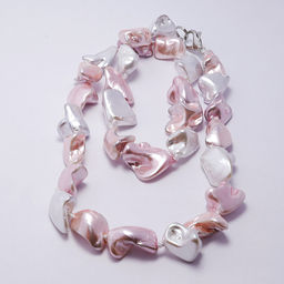 Бусы из жемчуга Майорка не обработанная