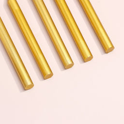 Цена за 2 шт. Свеча для торта Спарк, 12 шт., 8 см, золотой металлик - Simaland фото 4