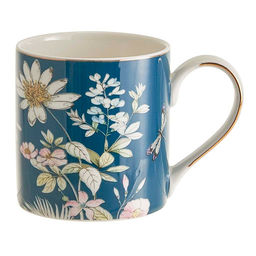 МЛ157L1 Кружка "Стрекоза" (400 мл) в подарочной упаковке, синий