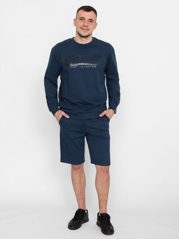 CRB wear/FSMM 60238-41 Джемпер мужской,темно-синий/Ex.Cherubino  фото 3