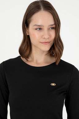 Женский черный свитшот - U.s. polo assn фото 2