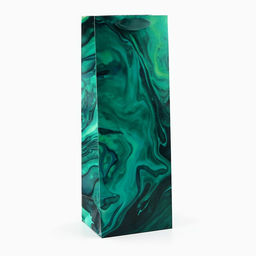 Пакет подарочный ламинированный под бутылку, упаковка, Present for you, 13×36×10 см