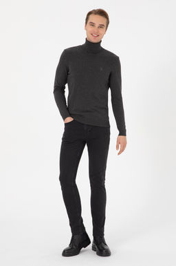 Erkek Antrasit Melanj Basic Kazak - U.s. polo assn фото 4