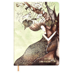 Ежедневник недатированный ESCALADA, by LINA KREIDA, А5, 120 л., арт. 64012/ 15 ЗЕМЛЯ