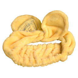 Dewal Beauty Повязка на голову / Завязка НВ-103, желтый  фото 2