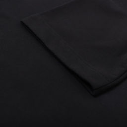 Футболка мужская из органического хлопка MINAKU REGULAR FIT: чёрная, р-р 44