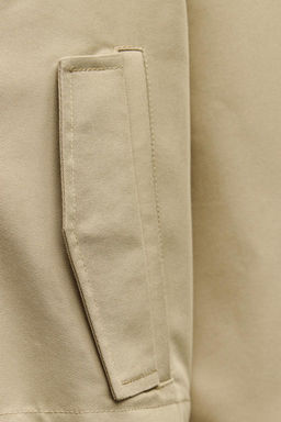 SHORT TRENCH-STYLE JACKET - Zara фото 20