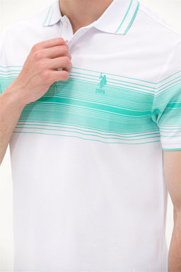 U. S. Polo Assn Мужская мятная футболка-поло - U.s. polo assn фото 14