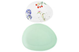 Набор тарелок 2 пр. 19,5*15,5*2 см + 24,7*19,5*2,7 см Ботанический атлас - Elan gallery фото 17