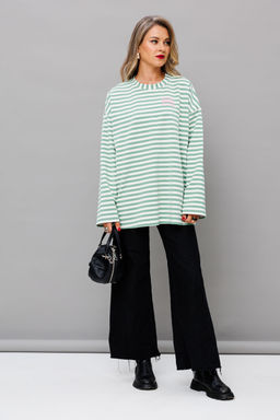 Джемпер KOKOdea 4.44.1 мята+молоко  фото 4