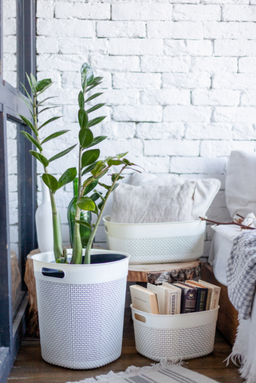 Корзина для хранения OSLO 12л молочный туман PT1352МЛ-14