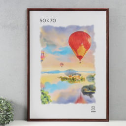 Фоторамка для фото 50×70 см Ada, дерево, (пластиковый экран)