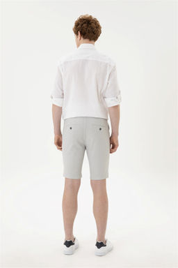 Мужские серые тканые шорты - U.s. polo assn фото 4