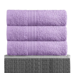 Сиреневый 100х180 Полотенца махровое 1 шт BAYRAMALY  фото 2