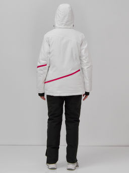 Горнолыжный костюм женский зимний белого цвета 07091Bl - Chunmai фото 10