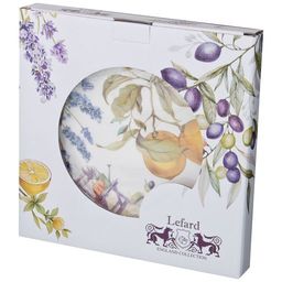 НАБОР ТАРЕЛОК ОБЕДЕННЫХ ПРОВАНС ЛИМОНЫ 2 ШТ. 25,5 СМ (КОР=18НАБ.) - Lefard фото 2