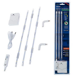 ULM-F42-3W/4200K SENSOR IP20 WHITE Комплект светодиодных полосок с датчиком движения 10Lux. Питание 4ААА. 150Lm. Белый. ТМ Uniel - Volpe фото 11