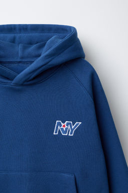 EMBROIDERED POCKET HOODIE - Zara фото 3