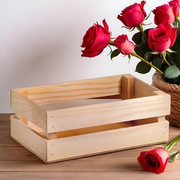 Подарочный ящик «Двушка», 24.5×13.5×9 см, деревянный