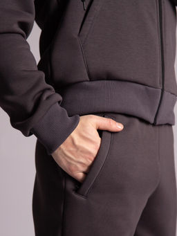 Мужской Спортивный костюм БГ016 Темный графит от Спортсоло - Sportsolo фото 8