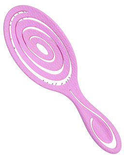 Kristaller Расческа для волос продувная / Lilac Z10-3, нейлоновые штифты, лиловый