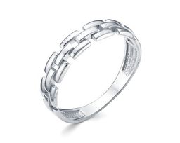 Кольцо из серебра без вставки, В10-1349