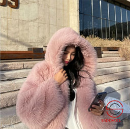 Шуба женская из искусственного меха