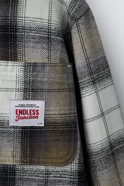 CHECK OVERSHIRT WITH DETACHABLE FLEECE HOODIE - Zara фото 5