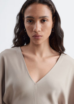Maxivestido con escote en pico - H&m фото 4