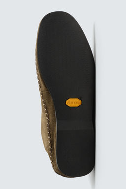 ZAPATO PIEL SUELA VIBRAM® AARON LEVINE X ZARA / Bronce  фото 7