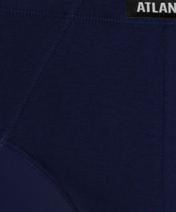 ATLANTIC 5SMP-003/02 Трусы классика Solid - набор 5 шт. темно-синий + винный + изумрудный + темно-голубой + темно-синий  фото 5