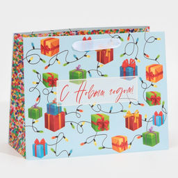 Пакет ламинированный горизонтальный Сюрприз внутри, MS 18 23 10 см