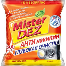 Mister Dez Eco-Cleaning Антинакипин глубокая очистка для посудомоечных и стиральн.машин (300г). 36
