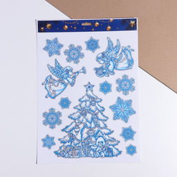 Наклейки «Новогодние», 29×41 см