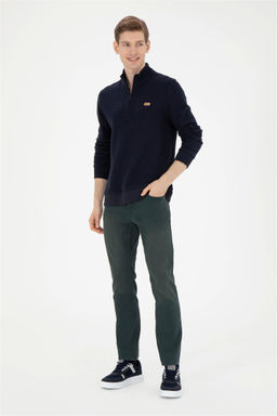 U. S. Polo Assn / Мужской темно-синий свитшот - U.s. polo assn фото 4
