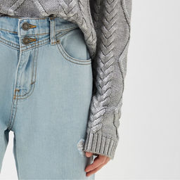 Джинсы женские мом MIST: Denim, размер (28) 44, голубые