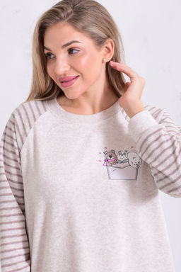 Пижама женская 1-248а (какао)