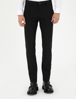 Siyah Slim Fit Kanvas Pantolon - Pierre cardin фото 2
