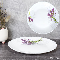 Тарелка 215 мм / LHP-85 (7131) /уп 48/ Букет лаванды