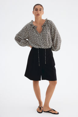 Blusa con cuello de volante - H&m фото 6