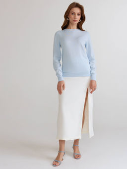 CONTE LDK2451 Джемпер женский light blue - Conte elegant фото 4